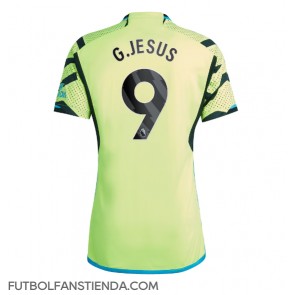 Arsenal Gabriel Jesus #9 Segunda Equipación 2023-24 Manga Corta